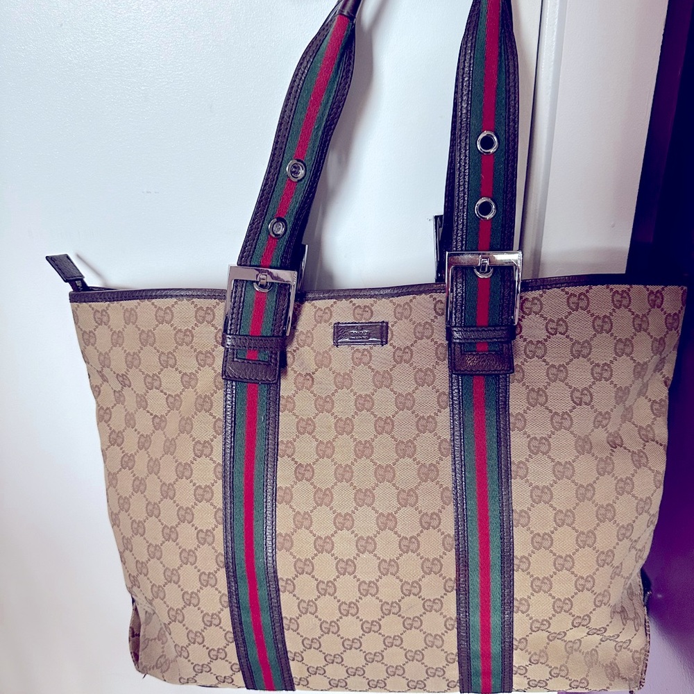 Vintage Classic Gucci tote